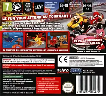 Image n° 2 - boxback : Sonic & Sega All-Stars Racing